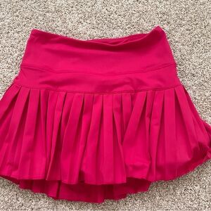 Women's Pink Gold Hinge Skirt